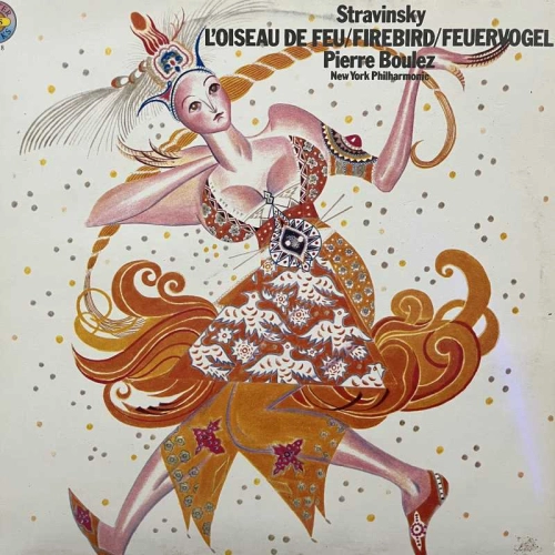 Igor Stravinsky L'Oiseau De Feu / Firebird / Feuervogel Pierre Boulez LP 1979 Germany CBS