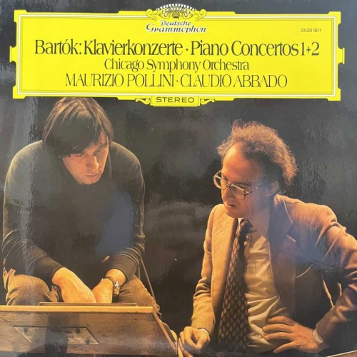 Béla Bartók Piano Concertos 1 + 2 Claudio Abbado Maurizio Pollini LP 1979 Germany Deutsche Grammophon