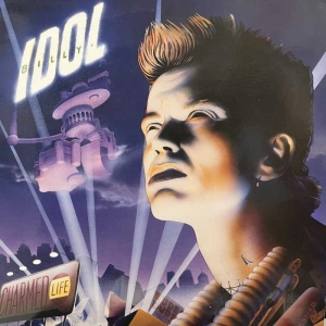 Billy Idol Charmed Life LP 1990 Scandinavia Chrysalis