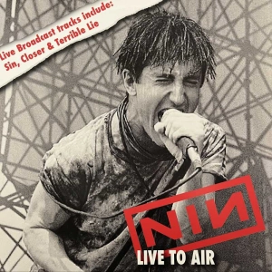 Nine Inch Nails Live To Air 2 Lp 2018 Italy Night Of The Vinyl Dead Records   Multicoloured vinyl