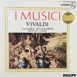 Vivaldi La Cetra Excerpts I Musici LP Japan Philips