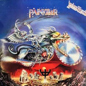 Judas Priest Painkiller LP 1990 Holland CBS