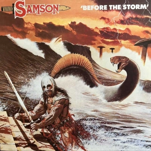 Samson Before The Storm LP 1982 Scandinavia Polydor