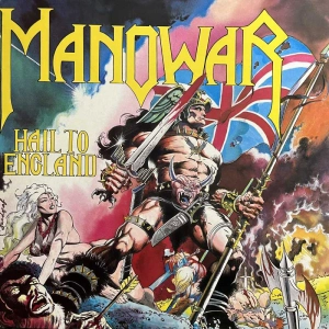 Manowar Battle Hymns LP 1984 UK Music for Nations