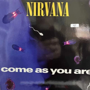 Nirvana Come As You Are  LP 1992 Germany Maxi single 12 David Geffen Company 