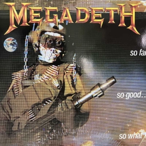 Megadeth  So Far  So Good... So What! LP 1988 Germany 