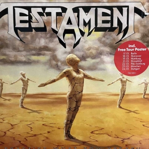 Testament Practice What You Preach LP 1989 Germany Megaforce