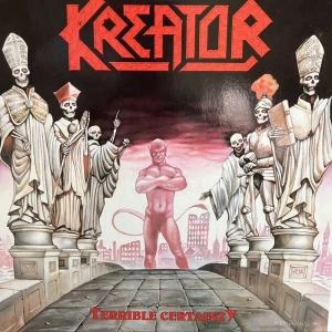 Kreator Terrible Certainty LP 1987 EU Noise International