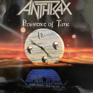 Anthrax Persistence Of Time LP 1990 Spain Island