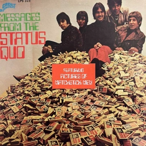 Status Quo  Messages From The Status Quo LP 1968 US Cadet Concept