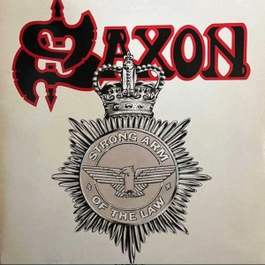 Saxon Strong Arm Of The Law LP 1980 France Carrere