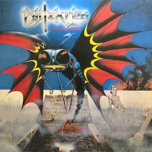 Blitzkrieg A Time Of Changes LP 2023 Holland Music on Vinyl  Red & Black Marbled