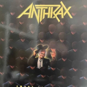 Anthrax Among The Living LP 1987 UK Island Records 