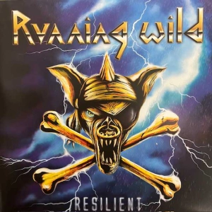 Running Wild Resilient 2LP 2013 Germany Steamhammer blue vinyl