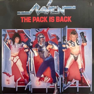Raven The Pack Is Back LP 1986 US Atlantic