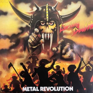Living Death Metal Revolution LP 1985 Germany Earthshaker Records