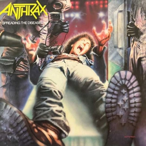 Anthrax  Spreading The Disease  LP 1986 EU Island