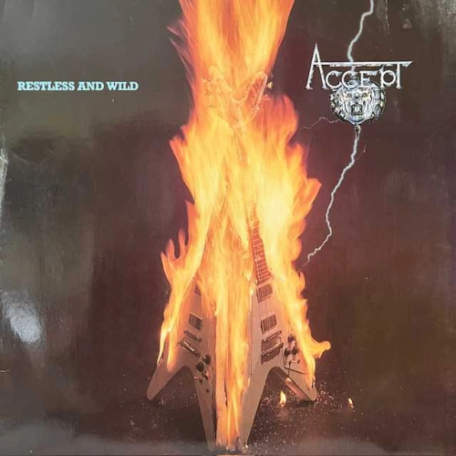 Accept ‎Restless And Wild LP 1982 Germany Brain