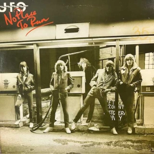 UFO No Place To Run LP 1980 UK Chrysalis