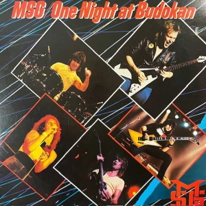 The Michael Schenker Group One Night At Budokan 2LP 1982 UK Chrysalis