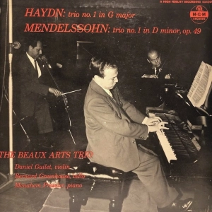 Haydn, Mendelssohn, The Beaux Arts Trio – Trio No. 1 In G Major / Trio No. 1 In D Minor, Op. 49