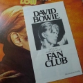 David Bowie  Low  LP  1977 UK RCA Victor 1 st fan club card insert