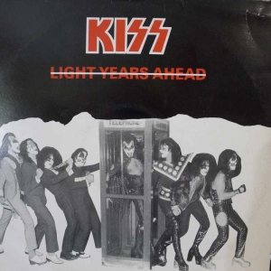 Kiss Light Years Ahead LP UK EU Mainman Records Unofficial