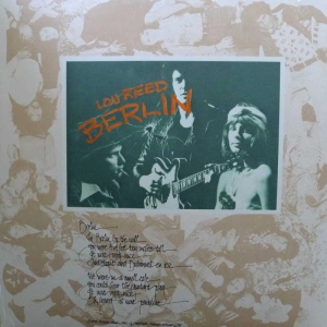 Lou Reed  Berlin LP 1973 US RCA  Victor Dynaflex