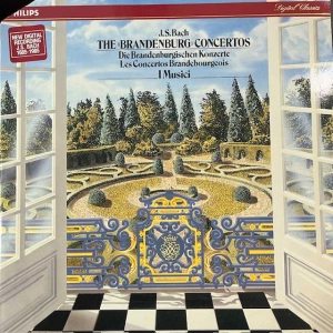 JS Bach The Brandenburg Concertos I Musici 2 LP 1985 Holland Philips