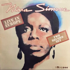 Nina Simone Live In Europe 2 LP 1982 UK AFE