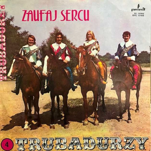 Trubadurzy Zaufaj Sercu LP 1971 LP Pronit mono