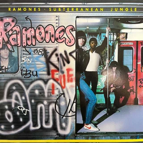Ramones Subterranean Jungle LP 1983 Scandinavia Sire