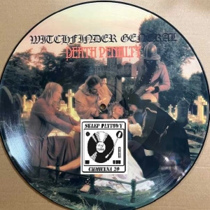 Witchfinder General Death Penalty LP Picture Disc 1982 UK Heavy Metal Records 
