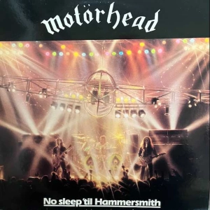 Motörhead No Sleep 'til Hammersmith LP 1981 Scandinavia Bronze