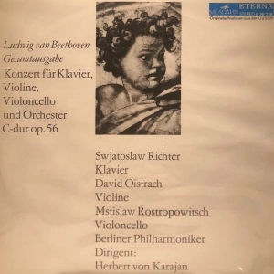 Ludwig van Beethoven - Konzert Für Klavier, Violine, Violoncello Und Orchester C-Dur Op.56 LP