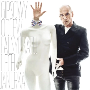 LECH JANERKA Gipsowy odlew falsyfikatu LP Purple-Smoke