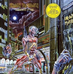 IRON MAIDEN Somewhere In Time LP Yellow