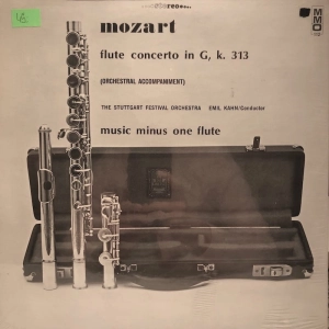 Mozart, The Stuttgart Festival Orchestra, Emil Kahn – Flute Concerto In G K. 313 (Orchestral Accompaniment) LP