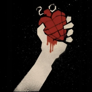 Green Day, American Idiot 2LP Red & black splatter, kolorowa płyta winylowa