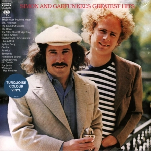 Simon & Garfunkel, Greatest Hits LP Turquoise Color Vinyl
