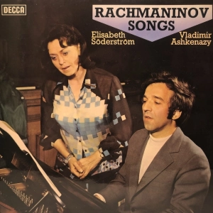 Rachmaninov, Elisabeth Söderström, Vladimir Ashkenazy Rachmaninov Songs LP