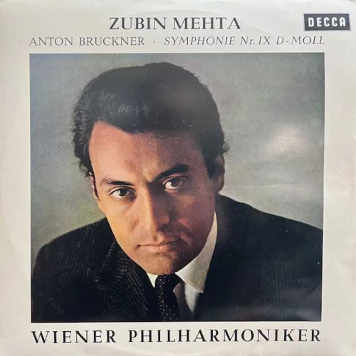 Anton Bruckner Symphony No.9 In D Minor Zubin Mehta Wiener Philharmoniker LP Germany Decca