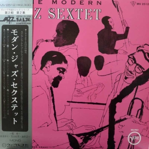 The Modern Jazz Sextet Featuring  Dizzy Gillespie Sonny Stitt John Lewis Skeeter Best   Percy Heath  LP 1974 Japan mono