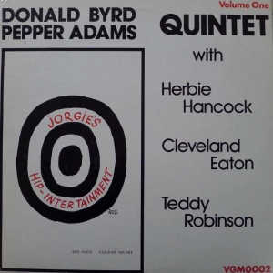 Pepper Adams Donald Byrd Quintet Jorgie's Hip-Intertainment Volume One LP 1981 US VGM Records 