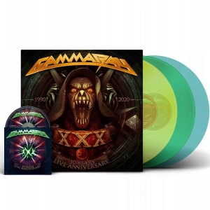 GAMMA RAY 30 Years Live AnniversaryBLURAY COLORED 3LP+BLURAY