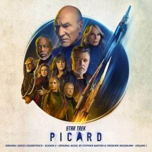 STEPHEN BARTON & FREDERIK WIEDMANN Star Trek: Picard Season 3 Volume 1 BLUE 2LP
