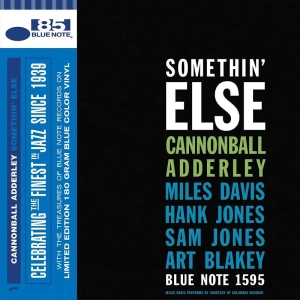 CANNONBALL ADDERLEY Somethin' Else LP Blue