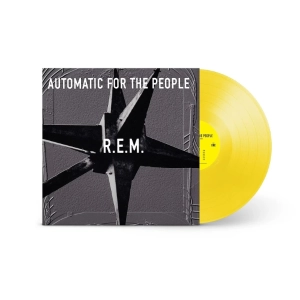 R.E.M. Automatic For The People LP Solid Yellow