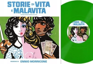 ENNIO MORRICONE Ost: Storie Di Vita E Malavita LP Green