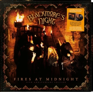 BLACKMORE'S NIGHT Fires At Midnight 25th Anniversary BLACK 2LP